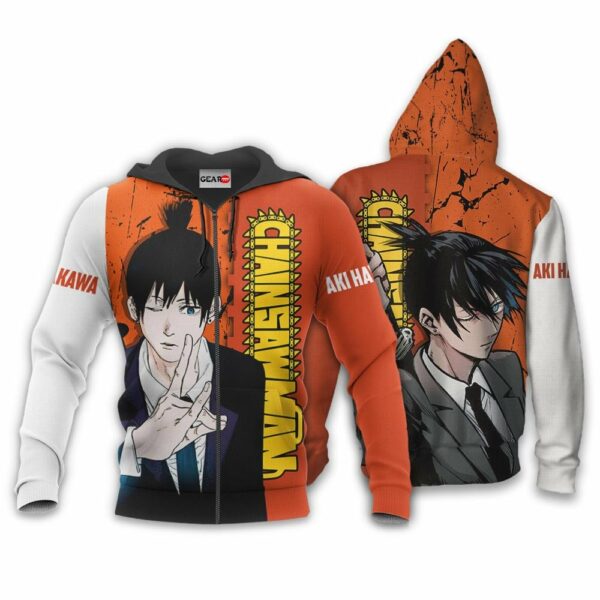 Aki Hayakawa Hoodie Custom Chainsaw Man Anime Merch Clothes 1