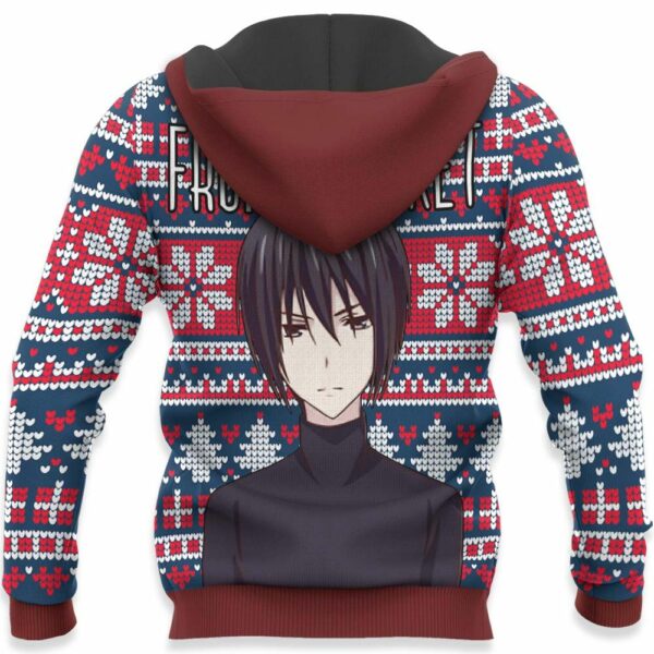 Akito Sohma Ugly Christmas Sweater Custom Anime Fruits Basket XS12 4