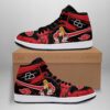 Portgas D Ace Fire Fist Shoes Custom Anime One Piece Sneakers 9