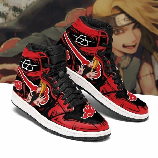 Akatsuki Deidara Shoes Custom Anime Sneakers Fan Gifts 2