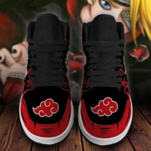 Akatsuki Deidara Shoes Custom Hand Jutsu Sign Naruto Anime Sneakers 7