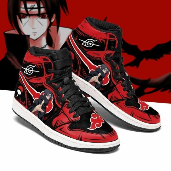 Akatsuki Itachi Shoes Custom Anime Sneakers For Fans 3
