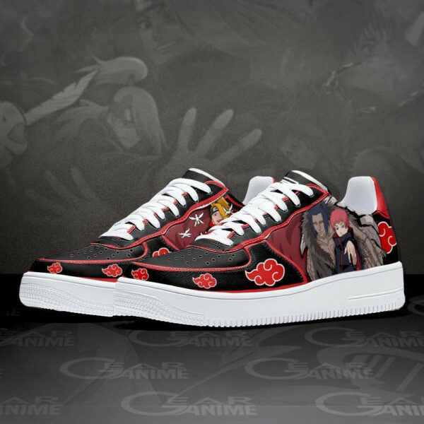 Akatsuki Sasori and Deidara Air Shoes Custom Anime Sneakers 5