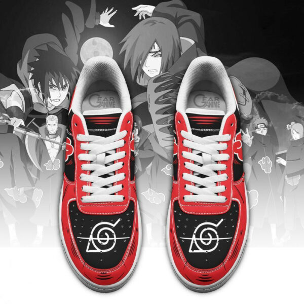 Akatsuki Sneakers Custom Anime Sneakers PT10 2