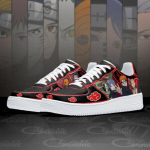Akatsuki Team Air Shoes Custom Anime Sneakers 5