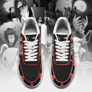 Akatsuki Team Air Shoes Custom Anime Sneakers 7