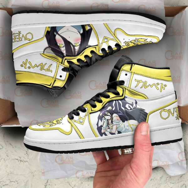 Albedo Shoes Custom Overlord Anime Sneakers 2