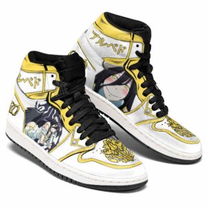 Albedo Shoes Custom Overlord Anime Sneakers 7