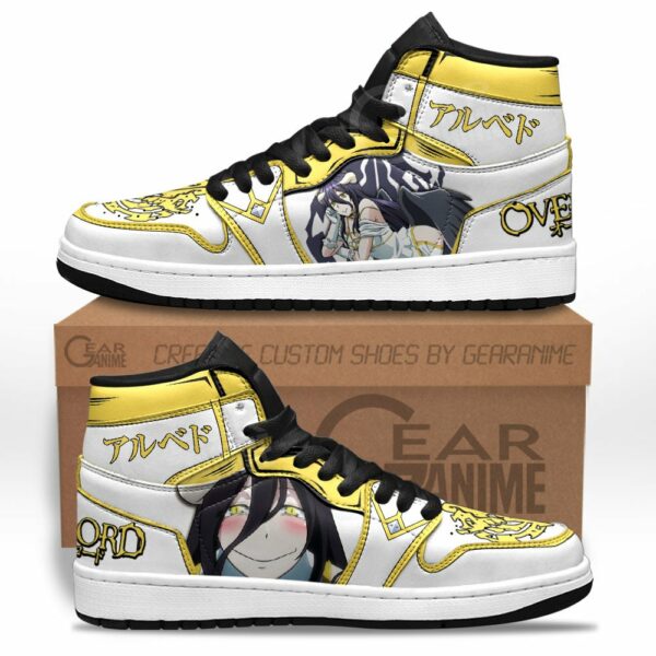 Albedo Shoes Custom Overlord Anime Sneakers 1