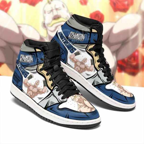 Alex Louis Armstrong Fullmetal Alchemist Shoes Anime Sneakers 2