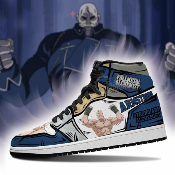 Alex Louis Armstrong Fullmetal Alchemist Shoes Anime Sneakers 3