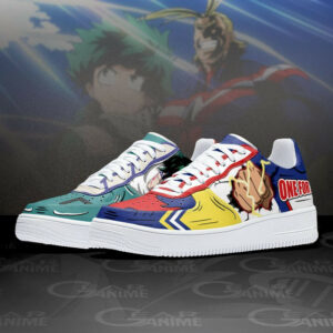All Might and Deku Air Shoes Custom Anime My Hero Academia Sneakers 5