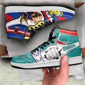 All Might and Deku Shoes Custom One For All My Hero Academia Sneakers 7