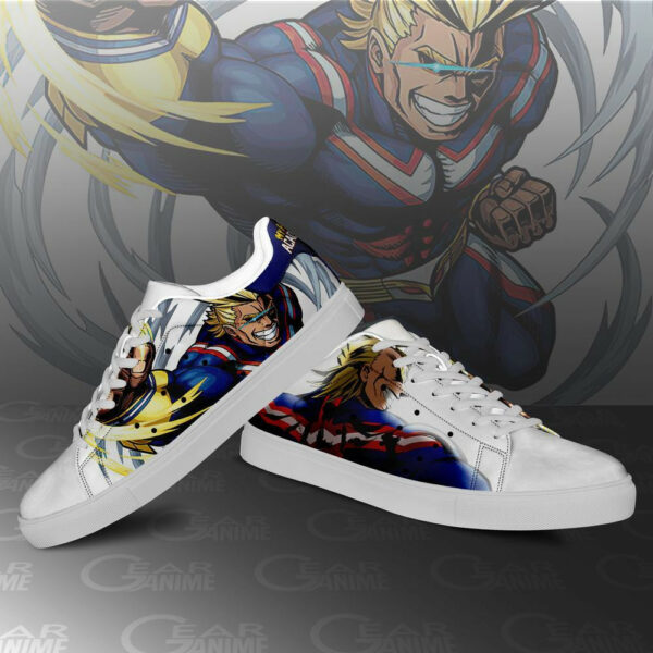 All Might Skate Shoes My Hero Academia Custom Anime Sneakers SK10 2