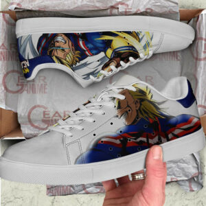 All Might Skate Shoes My Hero Academia Custom Anime Sneakers SK10 7