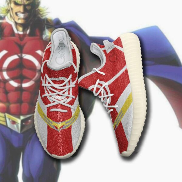 All Might Shoes Silver Ace My Hero Academia Sneakers SA10 5