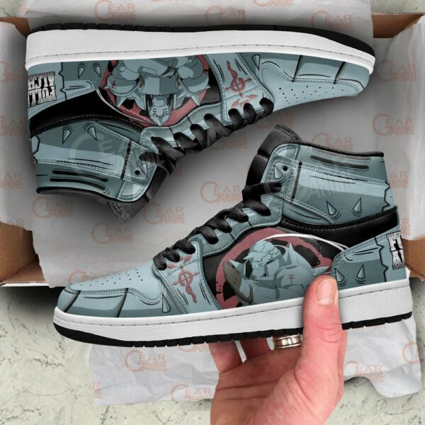 Alphonse Elric Shoes Custom Fullmetal Alchemist Anime Sneakers 2