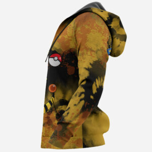 Ampharos Hoodie Custom Pokemon Anime Merch Clothes Tie Dye Style 11