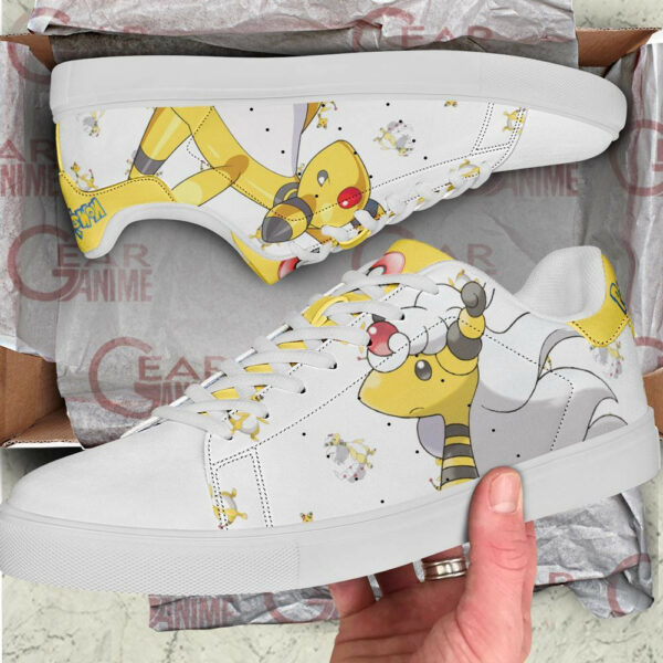 Ampharos Skate Shoes Pokemon Custom Anime Sneakers SK11 2