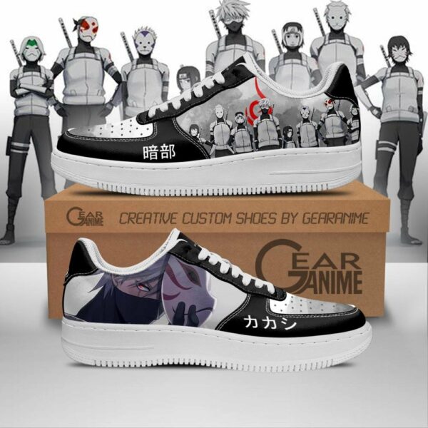 Anbu Black Ops Sneakers Anime Custom Sneakers PT10 1