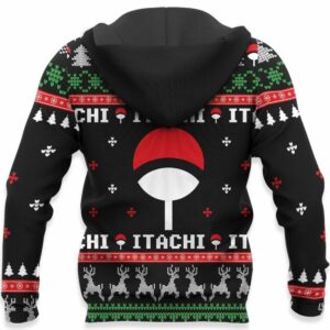 Anbu Itachi Ugly Christmas Sweater Custom Naruto Anime XS12 8