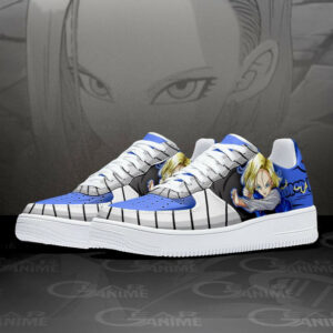 Android 18 Air Shoes Custom Anime Dragon Ball Sneakers 5