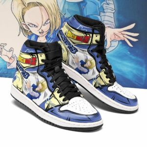 Android 18 Shoes Custom Anime Dragon Ball Sneakers 4