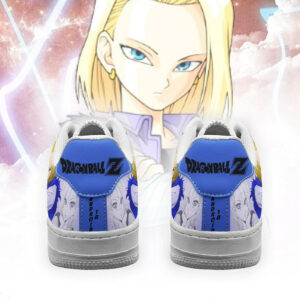 Android 18 Shoes Custom Dragon Ball Anime Sneakers Fan Gift PT05 5