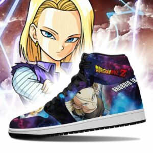 Android 18 Shoes Galaxy Custom Dragon Ball Anime Sneakers 5