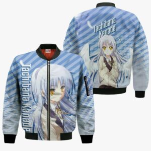 Angel Beats Tachibana Kanade Hoodie Shirt Anime Zip Jacket 9