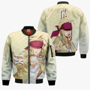Angel Beats TK Hoodie Shirt Anime Zip Jacket 9
