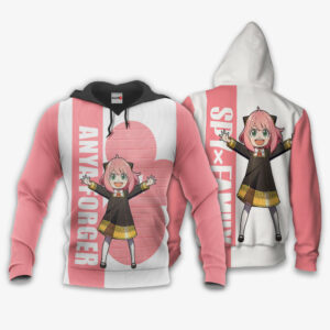 Anya Forger Hoodie Custom Spy x Family Anime Merch Clothes for Otaku 8