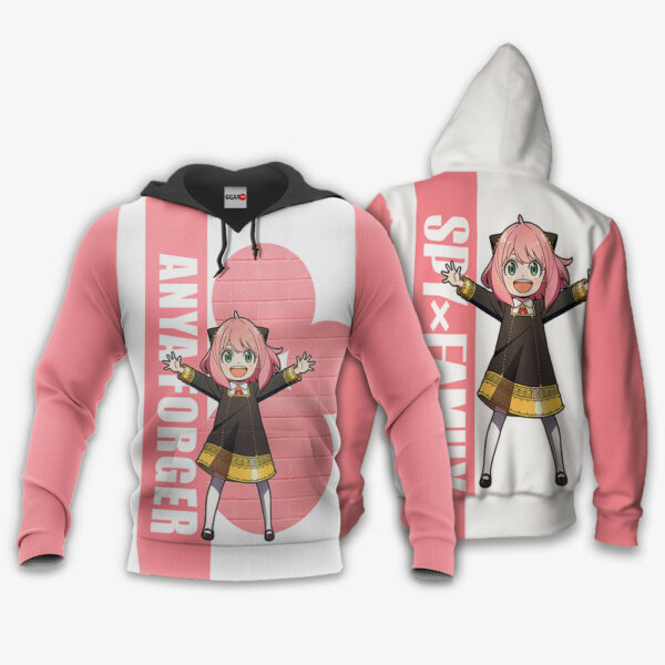 Anya Forger Hoodie Custom Spy x Family Anime Merch Clothes for Otaku 3