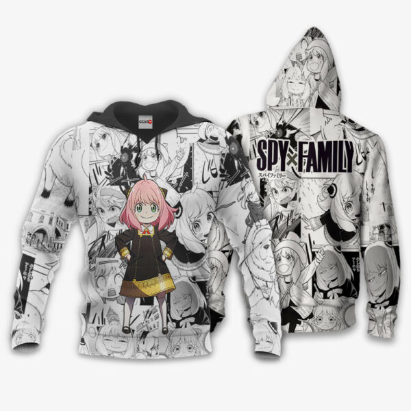 Anya Forger Hoodie Custom Spy x Family Anime Merch Clothes Mix Manga 3