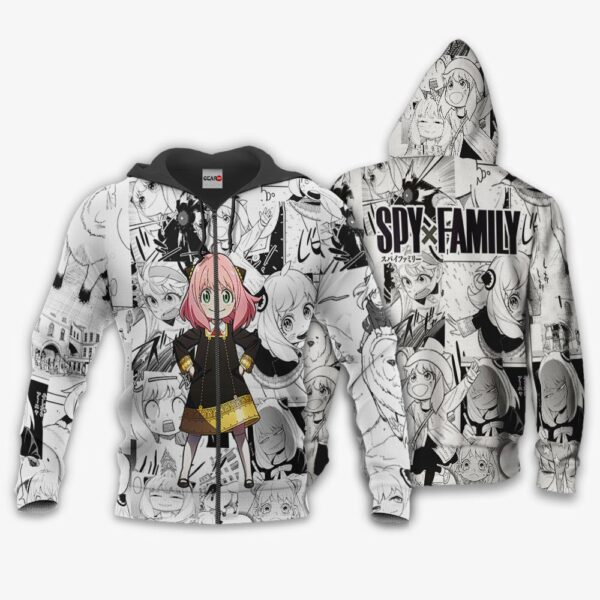 Anya Forger Hoodie Custom Spy x Family Anime Merch Clothes Mix Manga 1