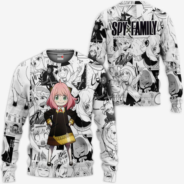 Anya Forger Hoodie Custom Spy x Family Anime Merch Clothes Mix Manga 2