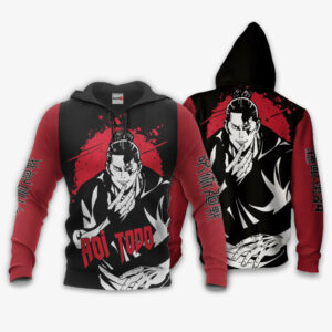 Aoi Todo Hoodie Custom Jujutsu Kaisen Anime Merch Clothes Monochrome 8