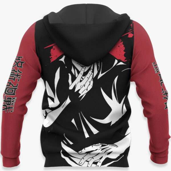 Aoi Todo Hoodie Custom Jujutsu Kaisen Anime Merch Clothes Monochrome 5