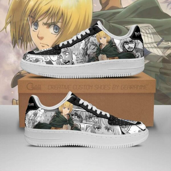 AOT Armin Shoes Attack On Titan Anime Sneakers Mixed Manga 1