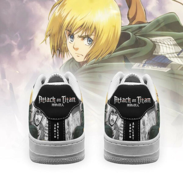 AOT Armin Shoes Attack On Titan Anime Sneakers Mixed Manga 3