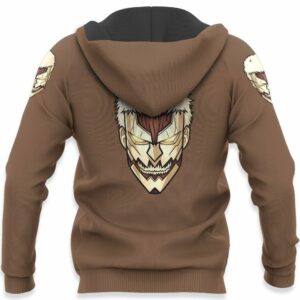 AOT Armored Titan Hoodie Shirt Attack On Titan Anime Zip Jacket 11