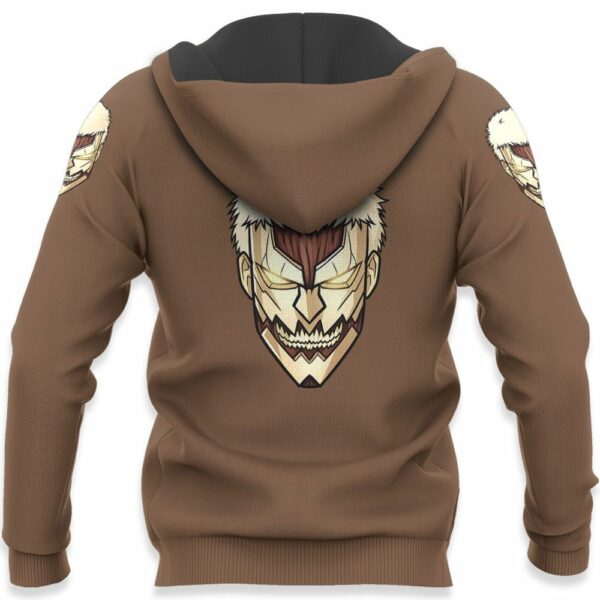 AOT Armored Titan Hoodie Shirt Attack On Titan Anime Zip Jacket 6