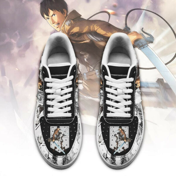 AOT Bertholdt Shoes Attack On Titan Anime Sneakers Mixed Manga 2