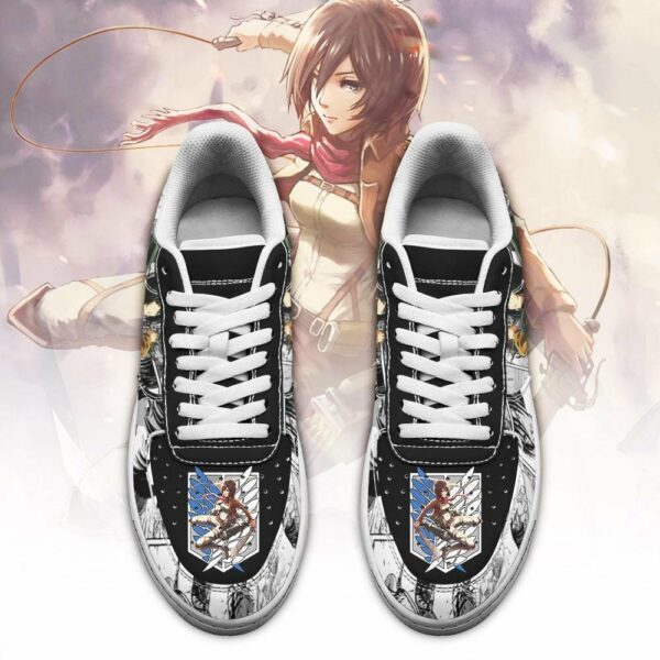 AOT Mikasa Shoes Attack On Titan Anime Sneakers Mixed Manga 2