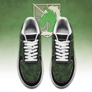 AOT Military Slogan Shoes Attack On Titan Anime Sneakers 4