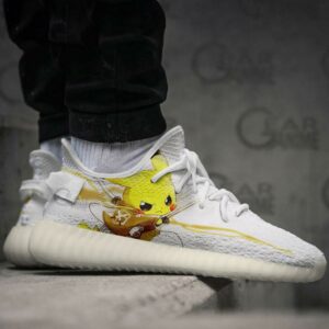 AOT Mashup Pikachu Shoes Pokemon Anime Sneakers SA11 7