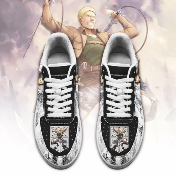 AOT Reiner Shoes Attack On Titan Anime Manga Sneakers 2