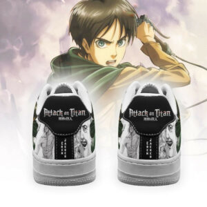 AOT Scout Eren Shoes Attack On Titan Anime Sneakers Mixed Manga 5