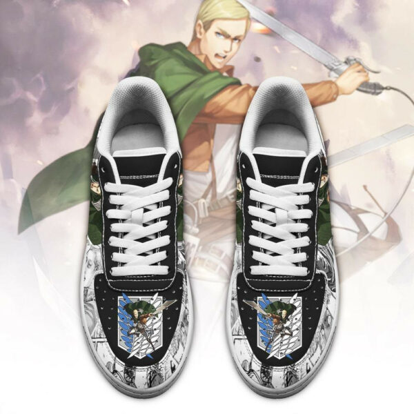 AOT Scout Erwin Shoes Attack On Titan Anime Sneakers Mixed Manga 2
