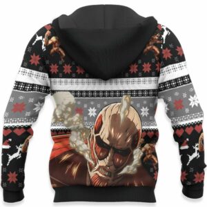 AOT Squad Ugly Christmas Sweater Custom Anime Attack On Titan XS12 8